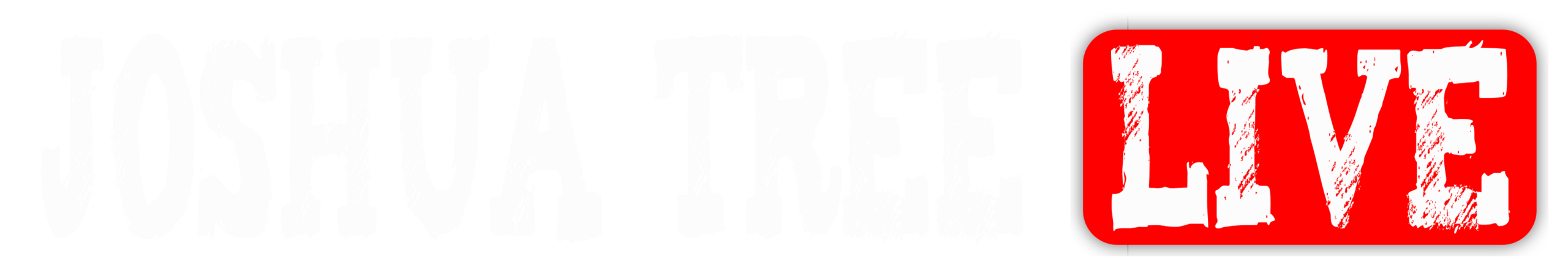 joshua tree live official wordmark